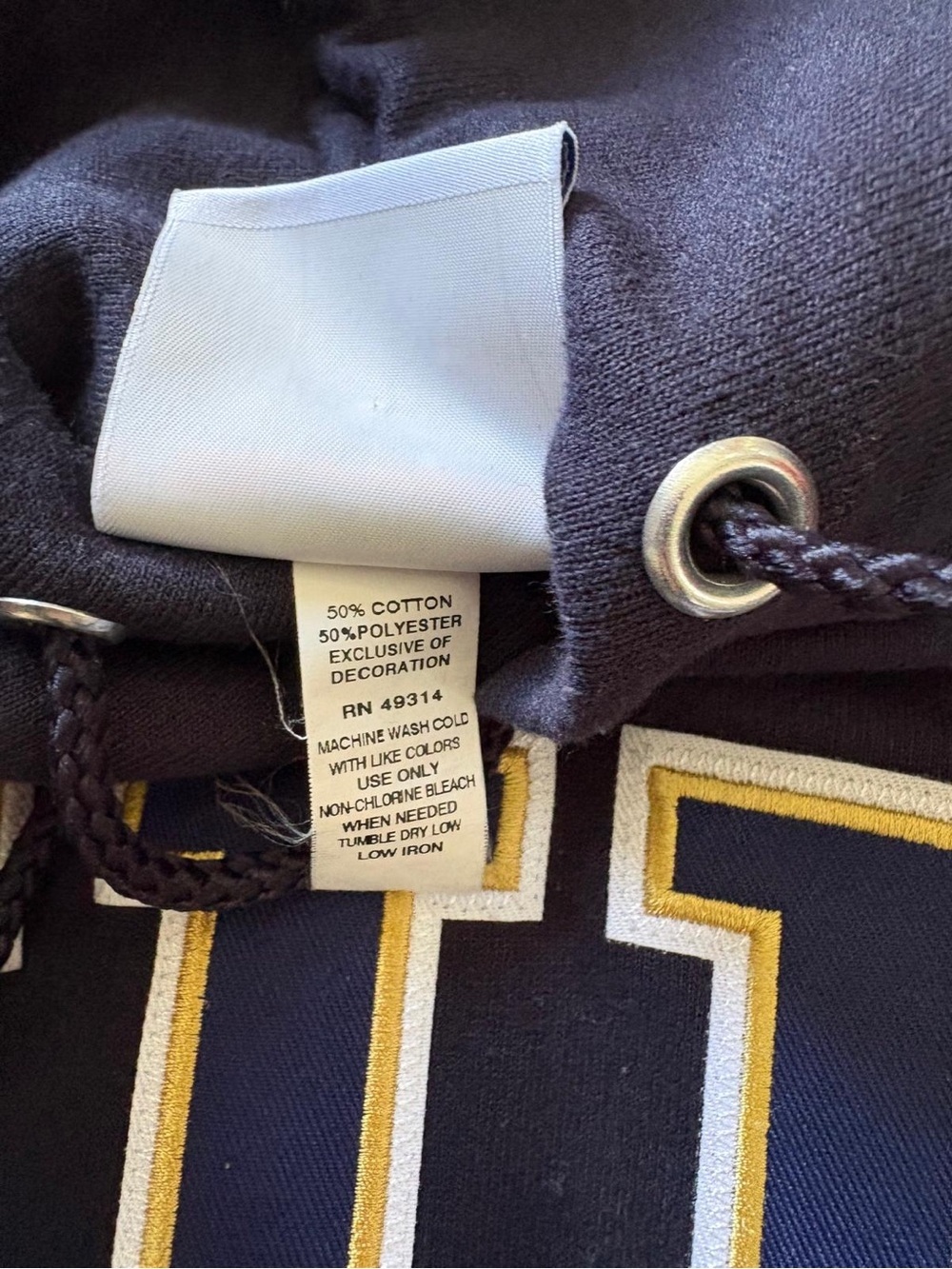 Champion Florida International University Panthers Hoodie Mens S Vintage FIU - Picture 5 of 5